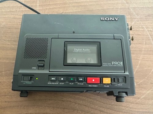 Sony tcd d10 portable dat - tcd-d10,