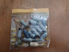 A selection of 2 pin DIN Plug Speaker Cable Connectors Vintage 1970's 
