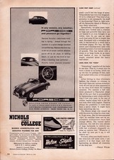 1958 Vintage Print AD -