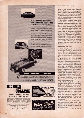 1958 vintage print - ad,