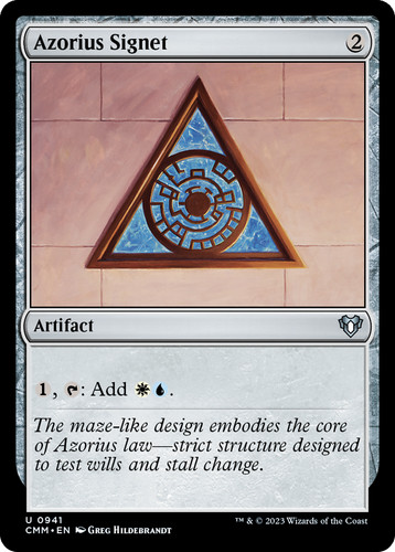 Mtg azorius signet - mtg, [commander