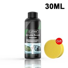 Car Headlight Restoration Polish Headlamp Scratch Remover & Oxidation Cleaner UK