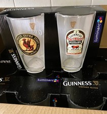 Set Two Guinness Straight Pint