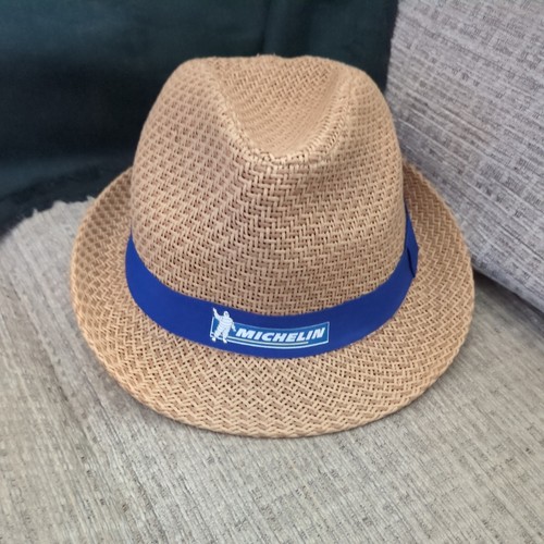 Michelin straw trilby - michelin,