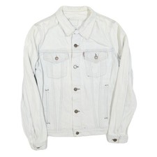 LEVI'S Mens White Cotton Blend