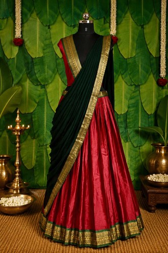 Kerala half saree - kerala, set