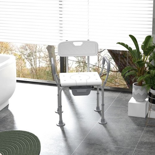 Bedside commode chair - 3-in-1,