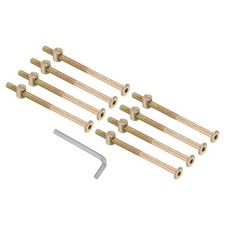 100mm bunk bed bolts - m6,