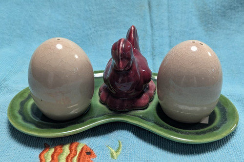 Arcadia nesting hen ceramic - hen, w/