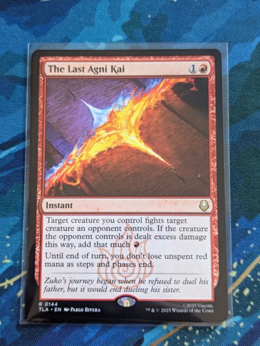 Mtg the last agni kai - last,