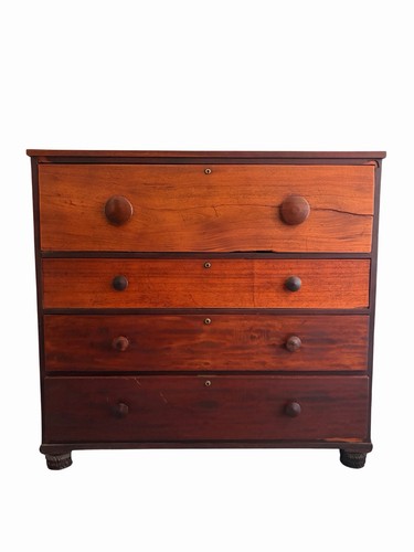 Antique mahogany secretaire - antique,
