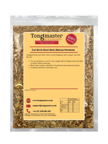 Cut birch root bark 1kg - cut,