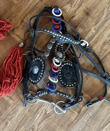 Pony carriage bridle antique - bridle,