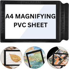 A4 FULL PAGE MAGNIFYING PVC