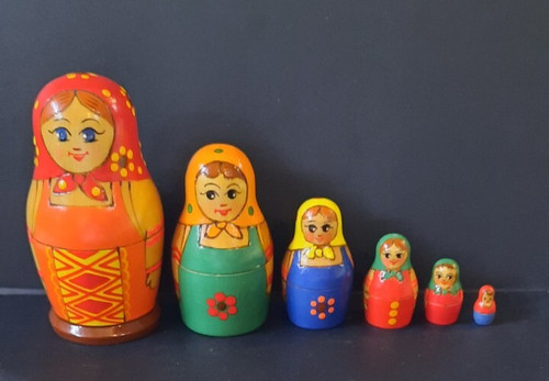 Authentic ussr matryoshka - authentic,