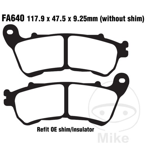 Brake pads for harley - pads,