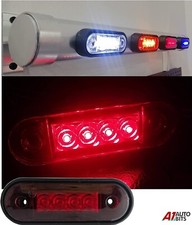 Curved Fit 4 Led Red Rear Side