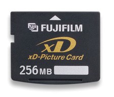 256MB FUJIFILM XD MEMORY CARD