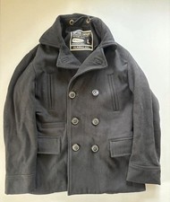 Superdry men’s Black peacoat