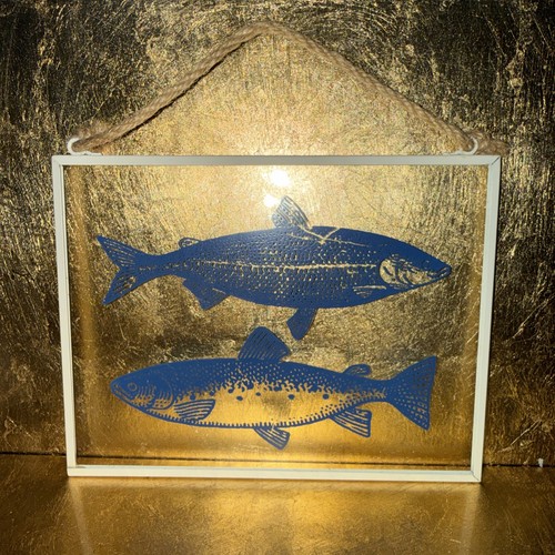 Salmon glass wall - salmon,