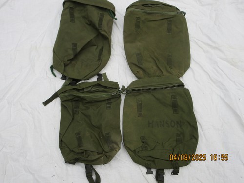 Webbing side pouches - 4x,