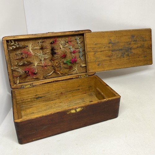Antique wooden box handmade - box, w/