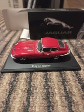 Jaguar type red - e-type, atlas