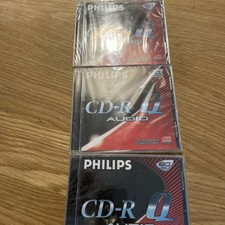 3 xPhilips CD-R80 Q For Audio