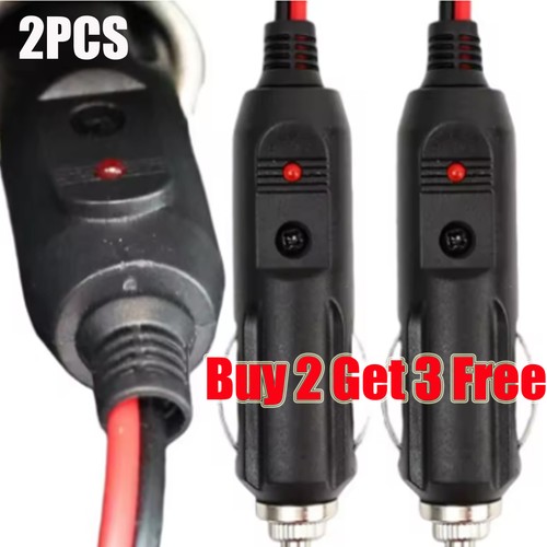 2pcs 12v male car - 12v,