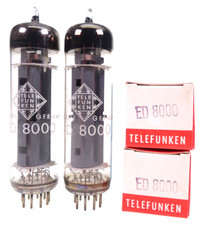 Ed8000 telefunken pair - 2x,