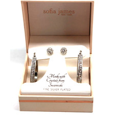 Two Sofia James Swarovski