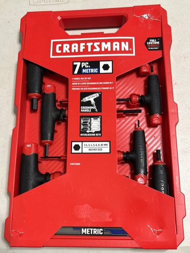 Craftsman piece metric - 7-piece,