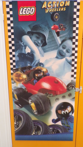 Lego action wheelers fabric - wheelers,