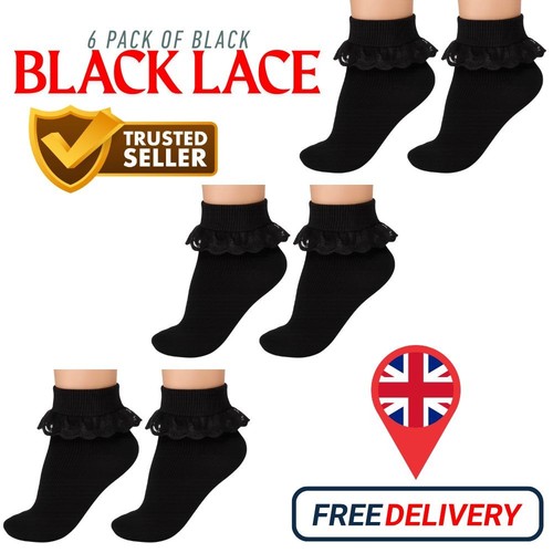 Pairs girls frilly lace - pairs,