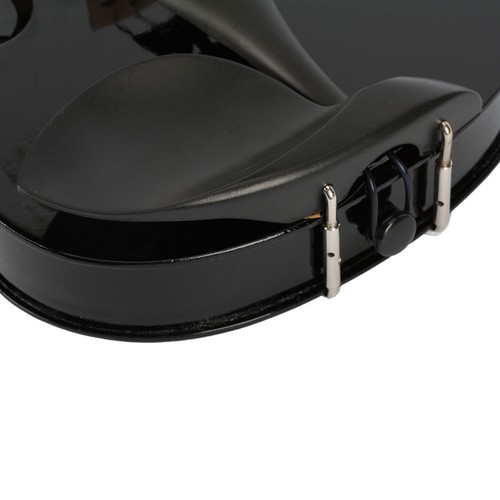 Glarry black violin 4 - black, 3/4