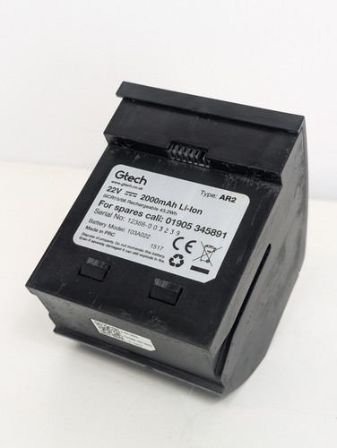 Genuine gtech battery ar2 - battery, 22v