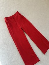 Boden red wide leg soft