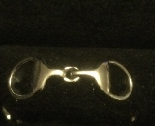 Equestrian snaffle bit ring - snaffle,