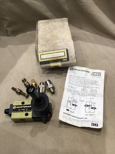 Martonair spool valve 0438 - valve,