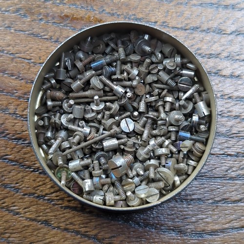 Vintage pocket watch screws - screws,