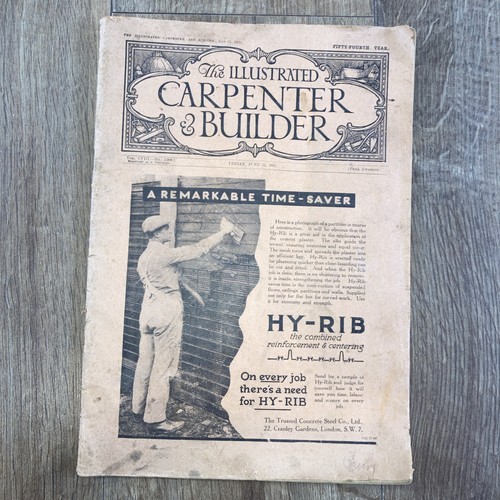 Vintage trade magazine issue