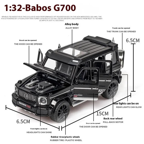 Mercedes class g wagon - 1/32,