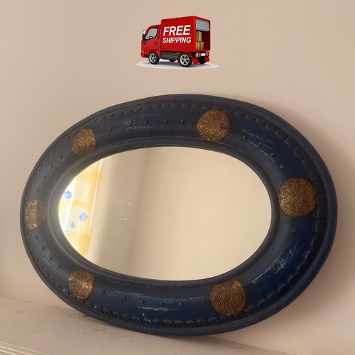 Antique decorative wall mirror - antique,