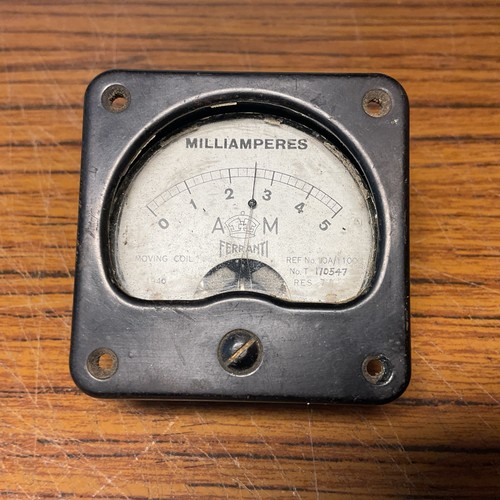 Vintage 1940 ferranti poss - vintage, am
