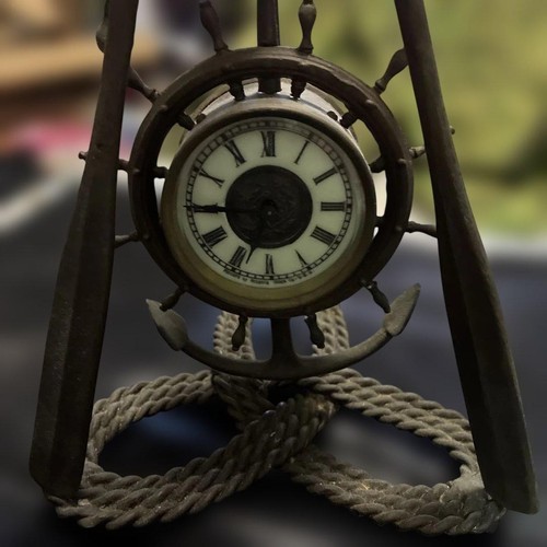 Antique ansonia ships - antique,