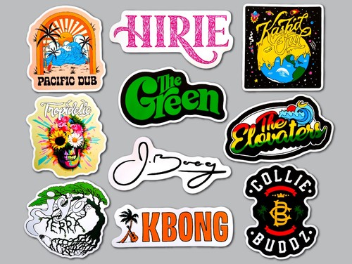 Modern reggae vinyl - reggae, sticker