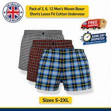 Pack of 3,6,12Men’s Woven