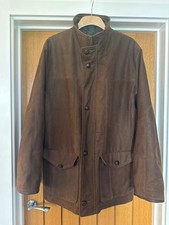 Men’s Dubarry  Moore Walnut Brown Leather Jacket Size XXL. New Without Tags