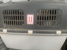 XL Dog Crate 42" Grey Metal