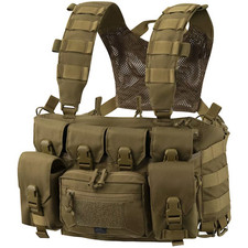 Helikon Guardian Recce Chest Rig Vest Webbing Molle Tactical Coyote